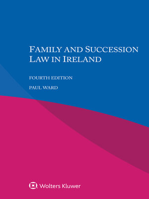 cover image of Family and Succession Law in Ireland
